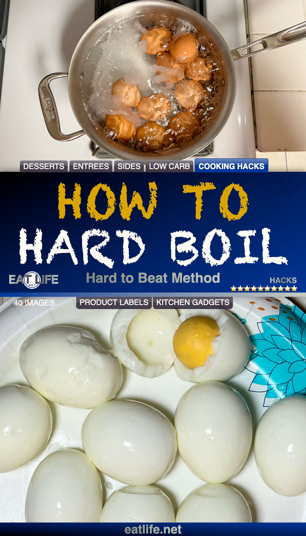 Hard Boil Eggs