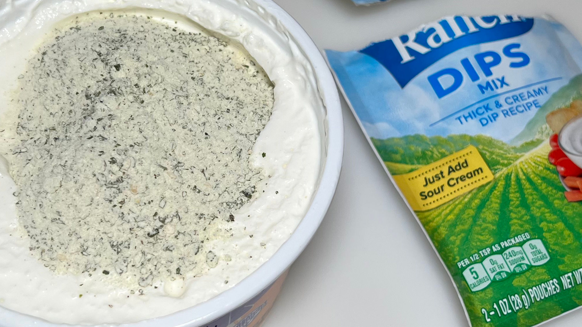 Hidden Valley Ranch Dip Sour Cream