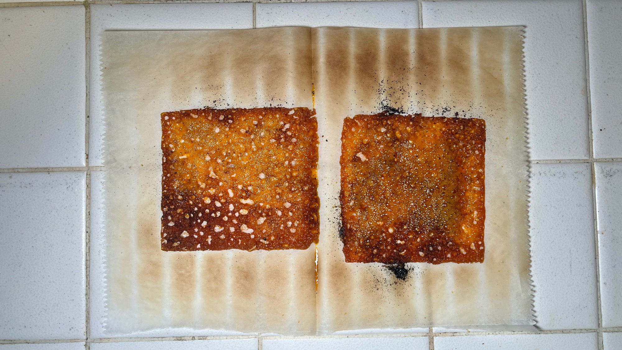 Let Cool Home Made Cheese-It Let Cool