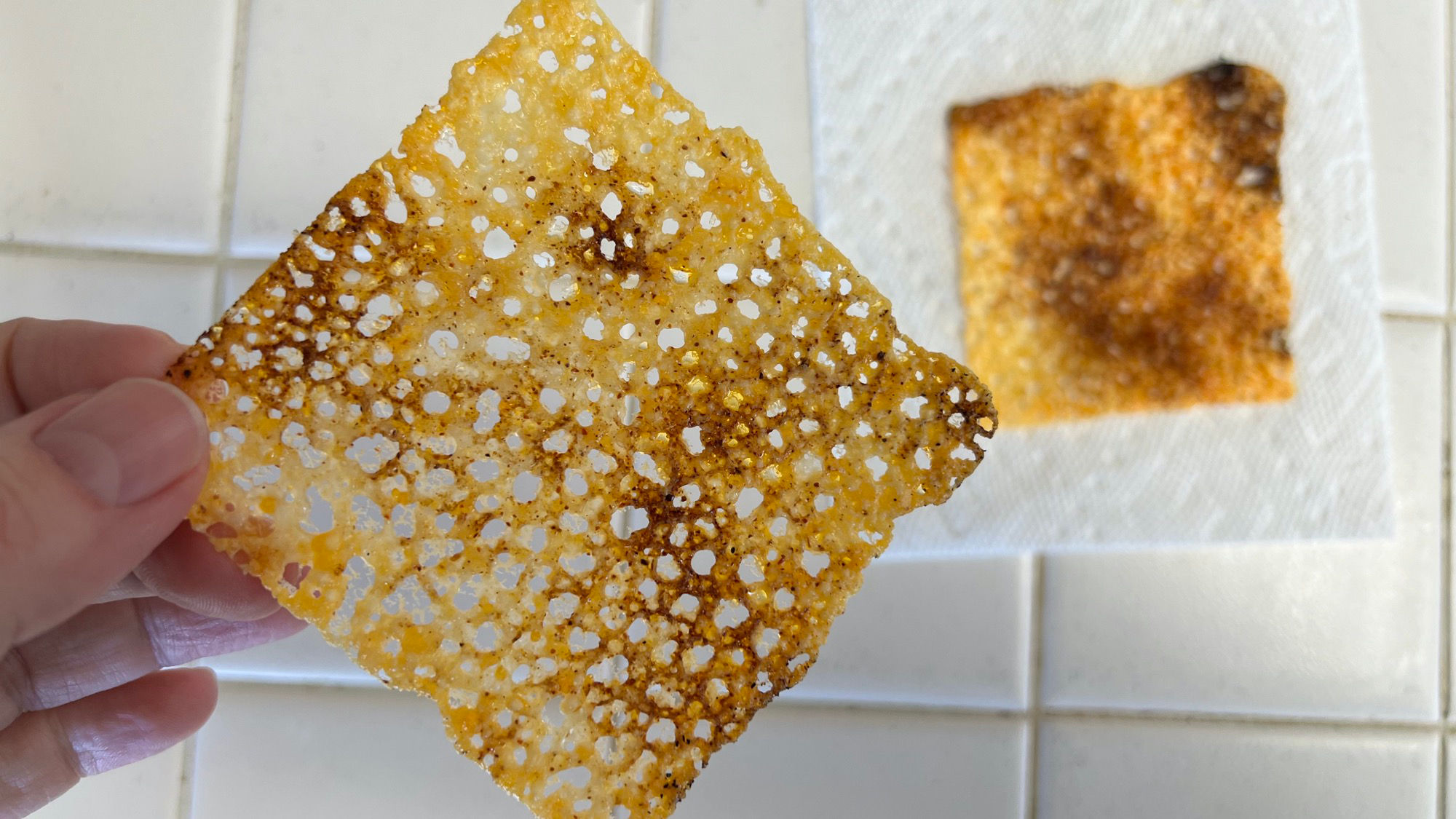 Home Made Cheese-It Swiss Cheese