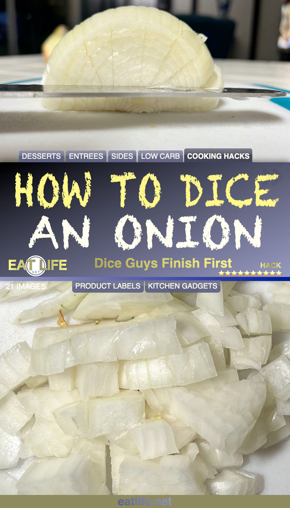 How to Dice an Onion