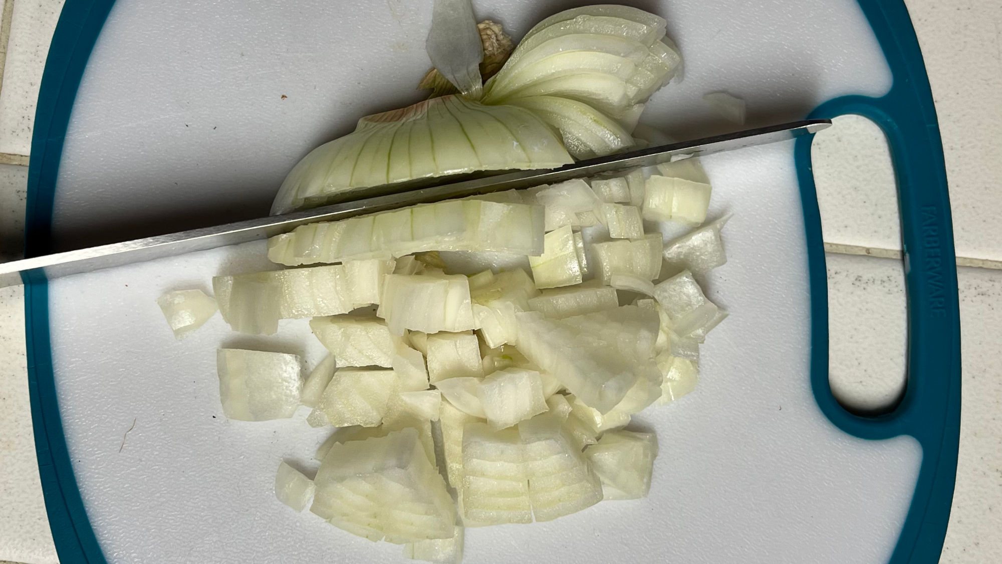 How to Dice an Onion Slice Again