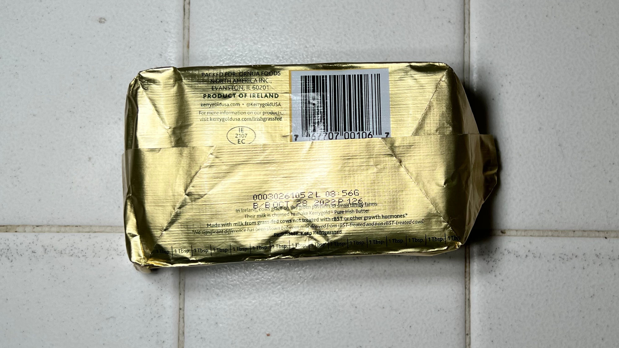Individual Butter Pats Wrap it