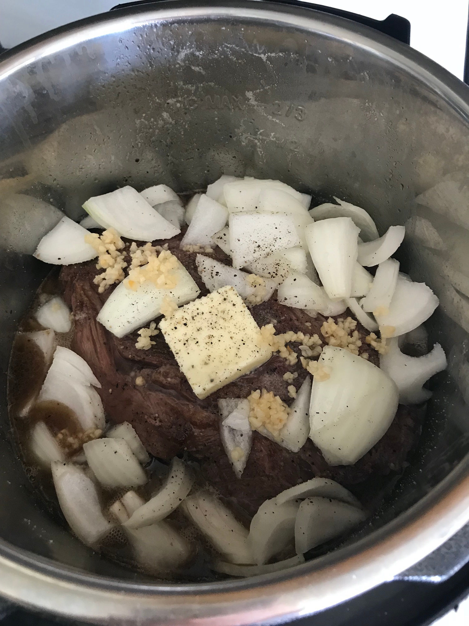 Instant Pot Roast Garlic