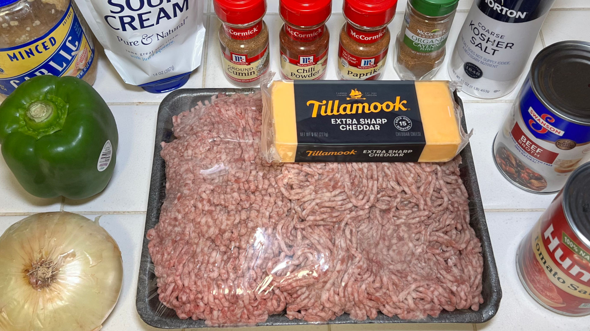 Ingredients Low Carb Chili Ingredients