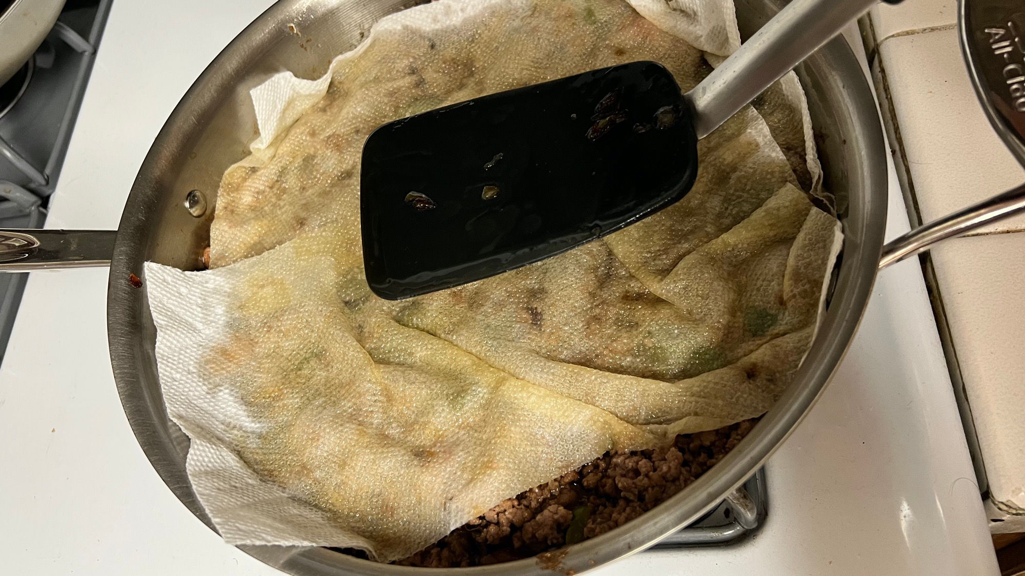 Paper Towel Method Low Carb Chili Paper Towel