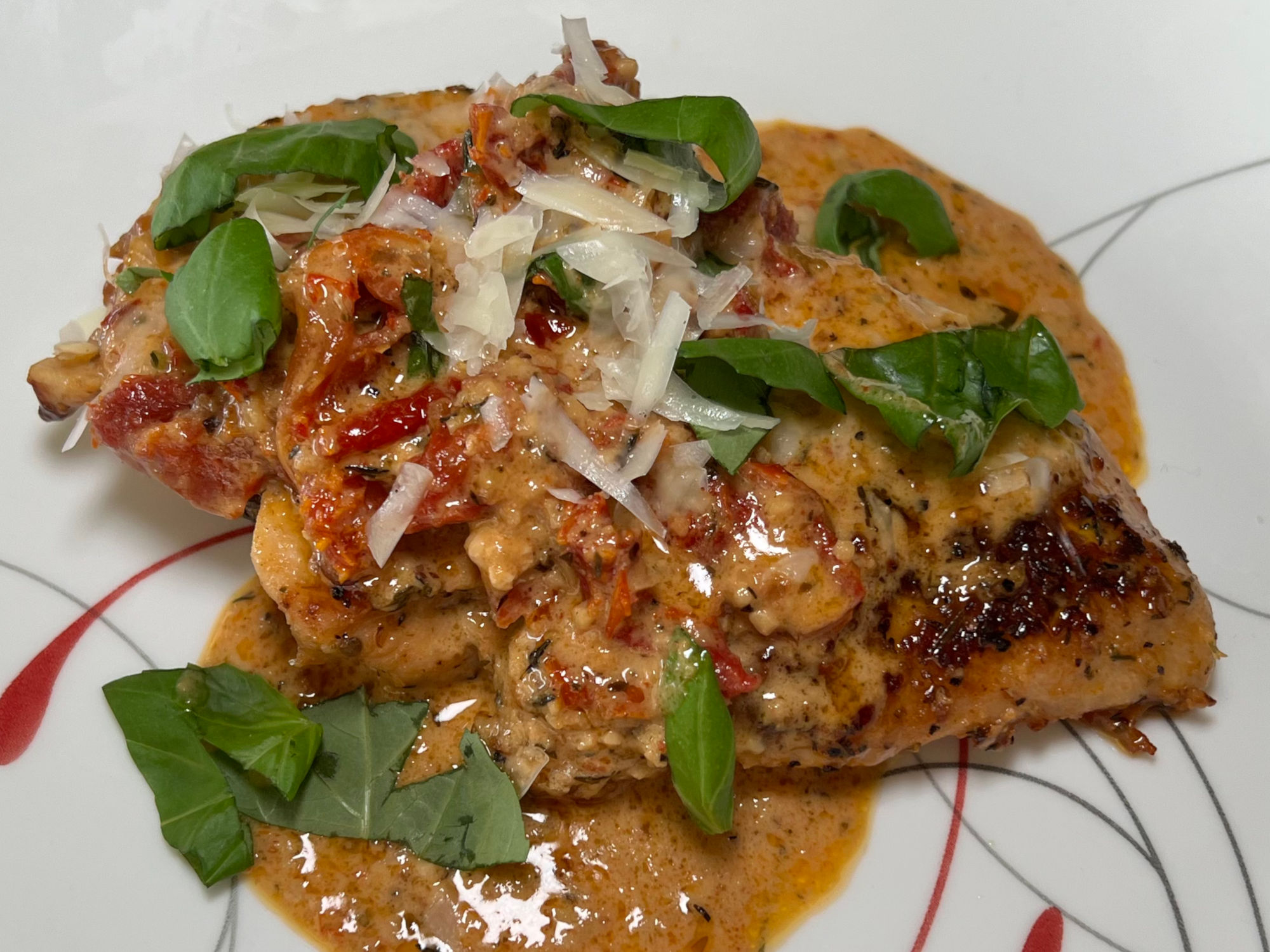 Finished Marry Me Chicken Finished