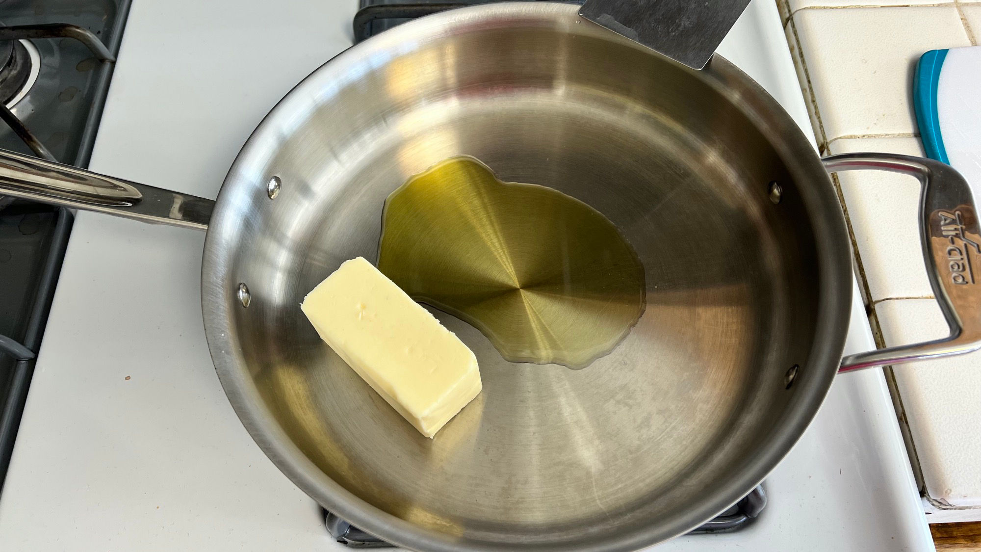 Oil and Butter in Pan Marry Me Chicken Oil and Butter in Pan