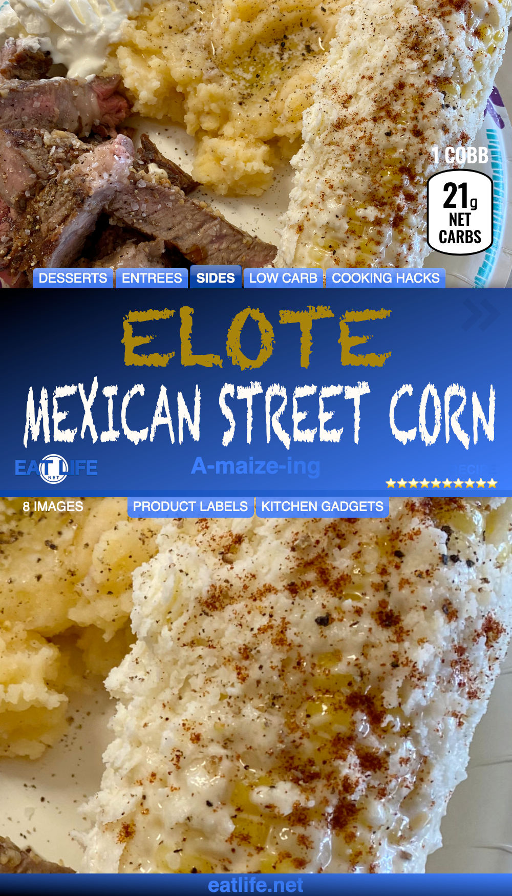 Elote Mexican Street Corn