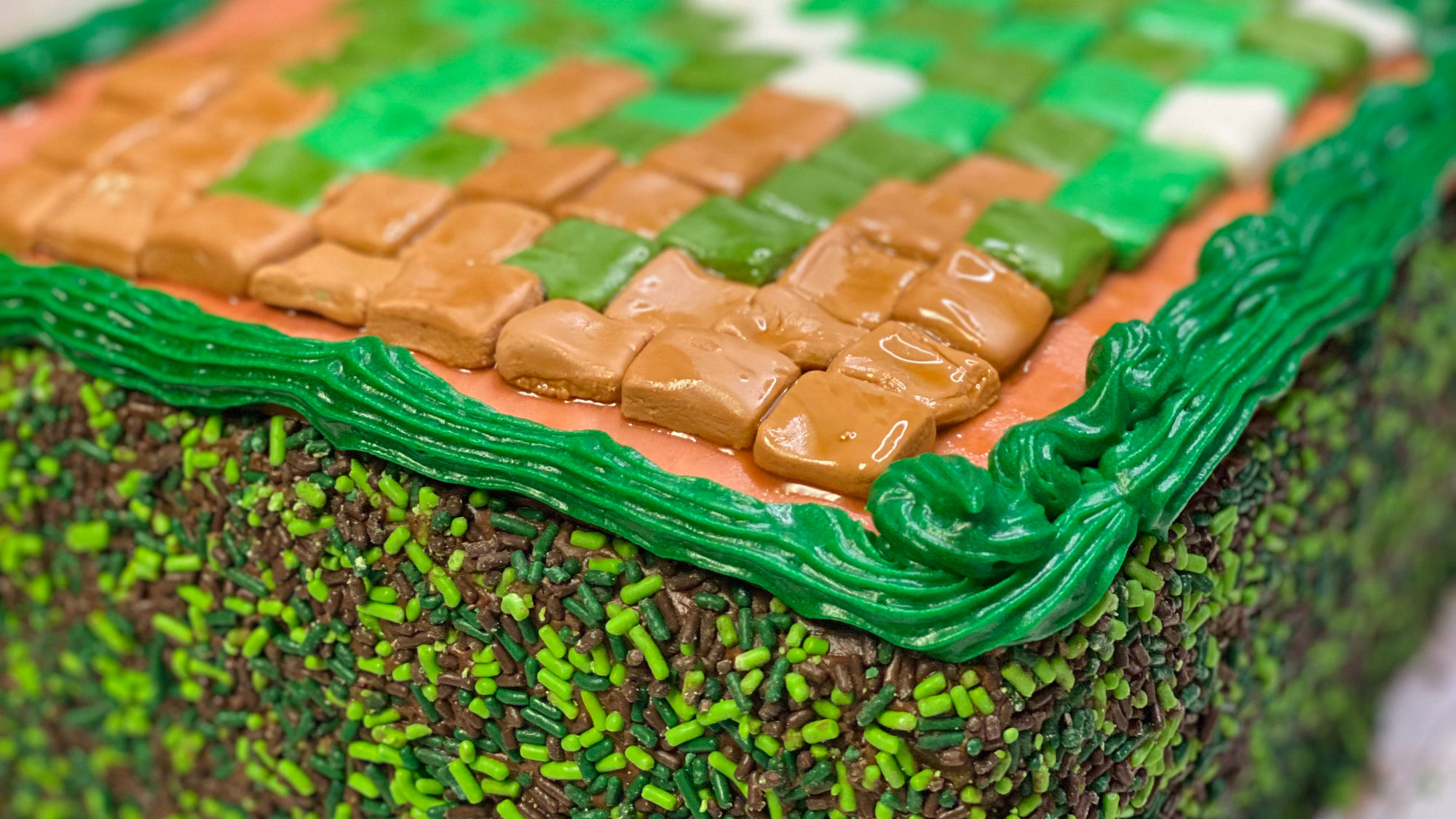 Minecraft Cake