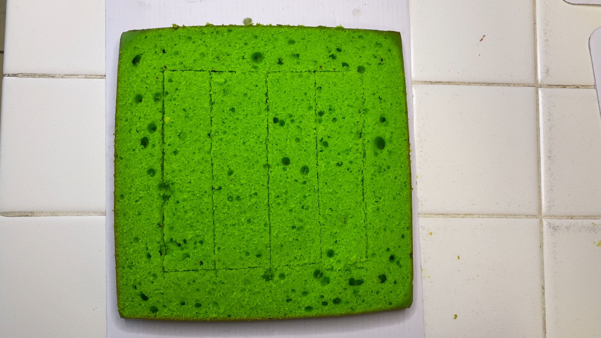 Minecraft Cake Cut Layer Blocks