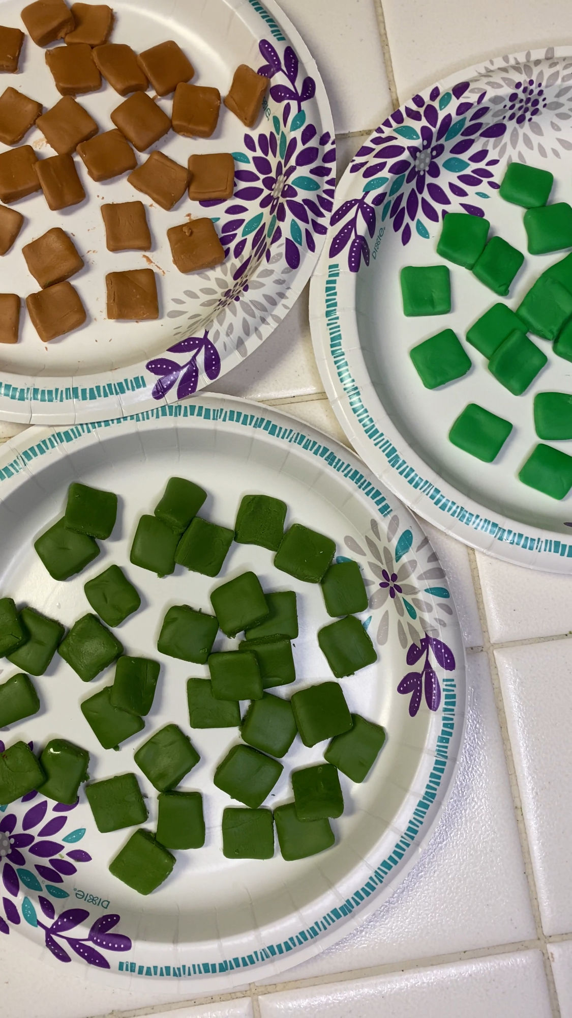 Fondant Pixels Minecraft Cake Fondant Pixels