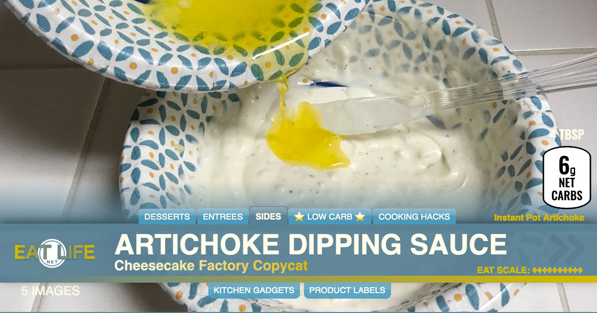 Artichoke Dipping Sauce