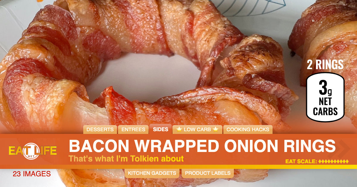 Bacon Wrapped Onion Rings