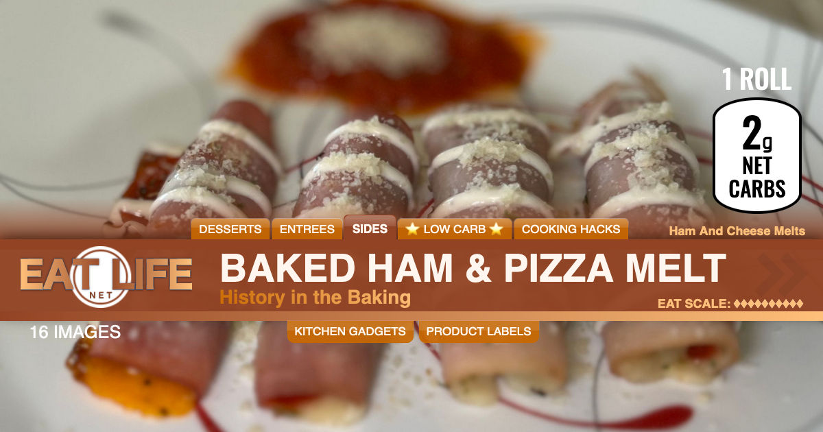 Baked Ham & Pizza Melt