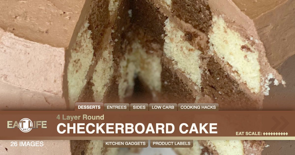 Checkerboard Cake