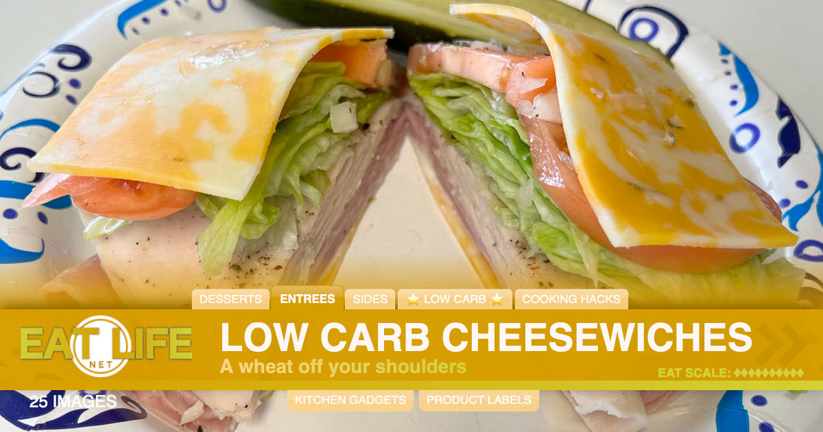 Low Carb Cheesewiches
