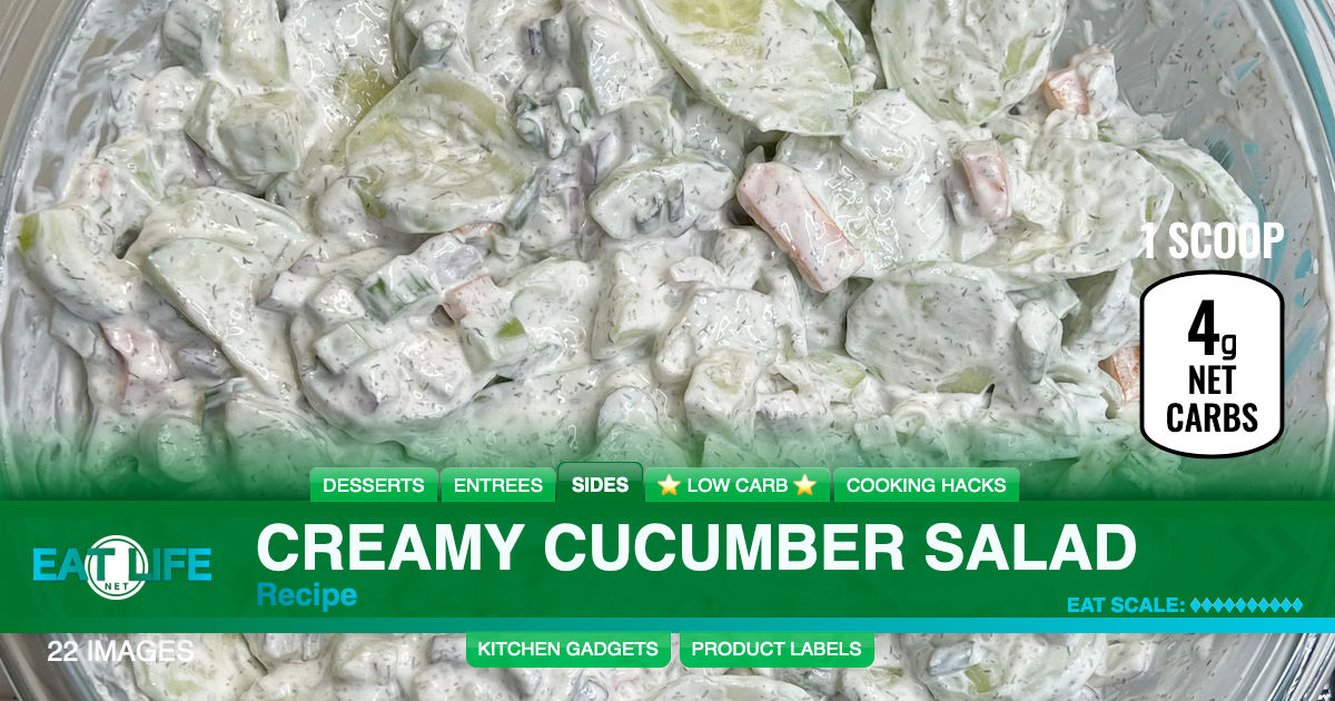 Creamy Cucumber Salad
