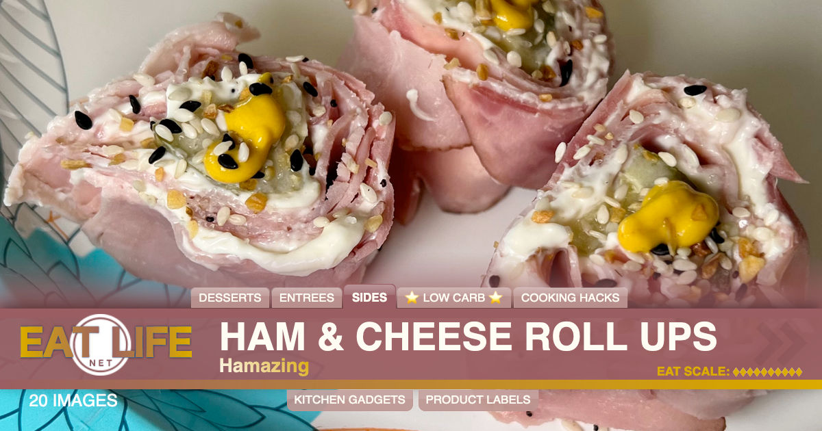 Ham & Cheese Roll Ups