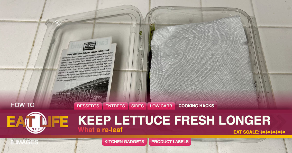 Keep Lettuce Fresh Longer