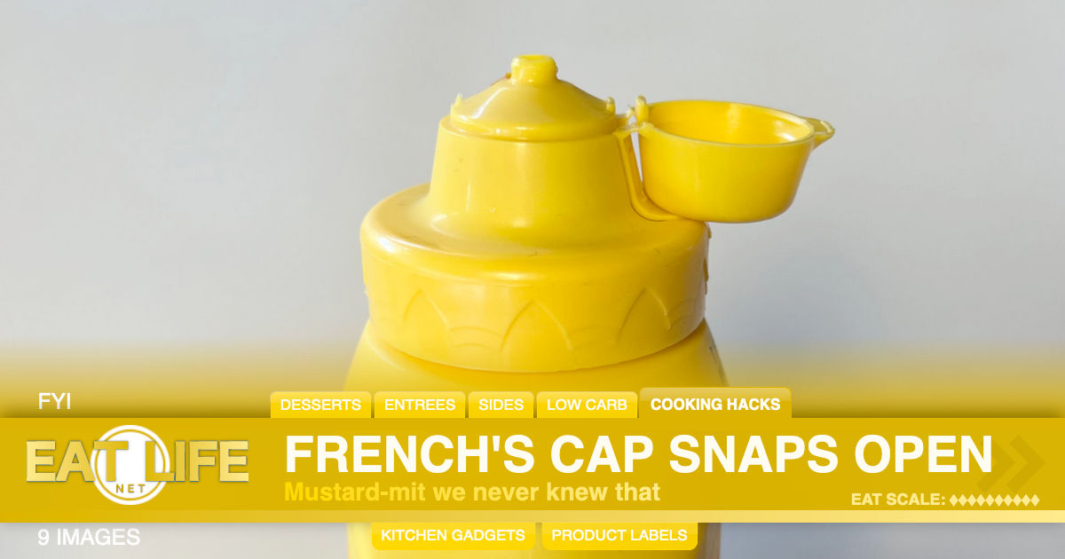 French's Cap Snaps Open