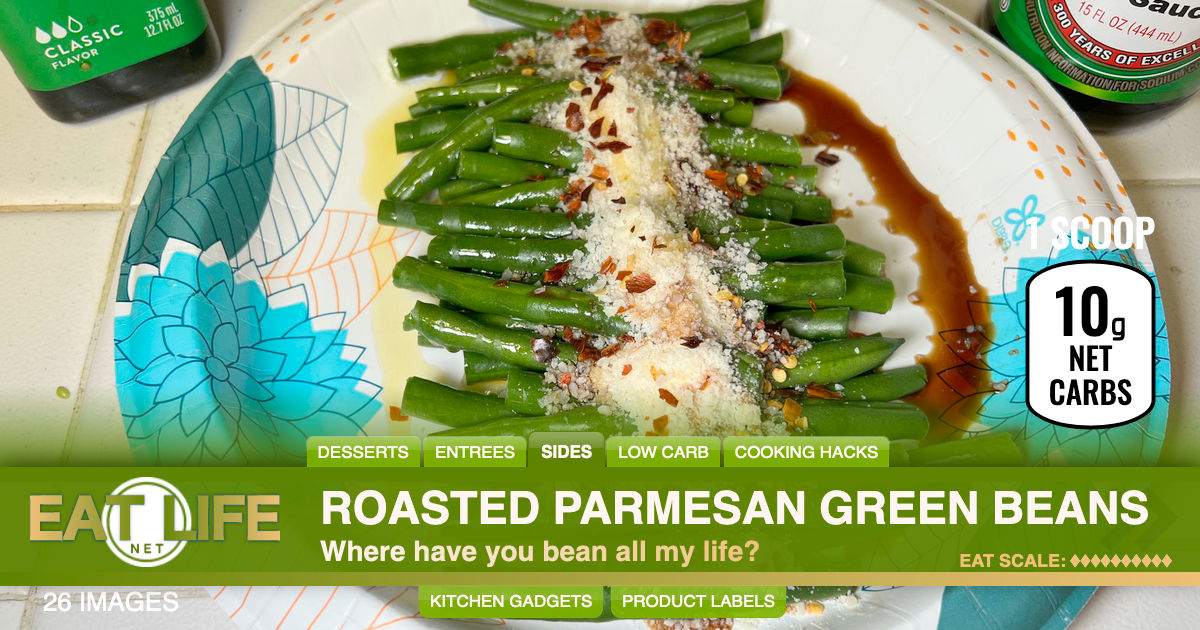 Roasted Parmesan Green Beans
