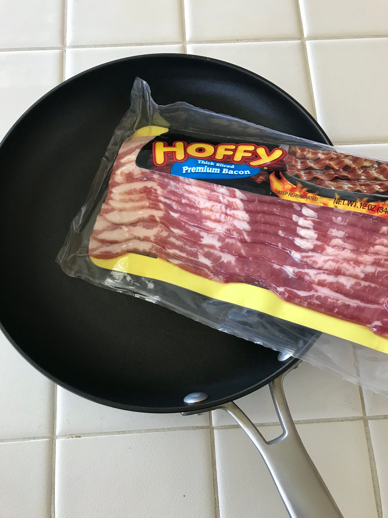 Pan Fried Bacon Hoffy