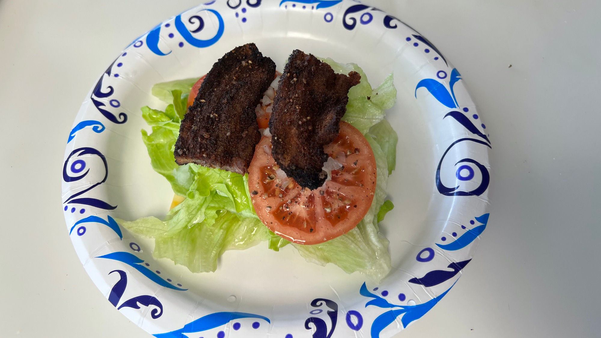 Pork Belly PBLT Cheesewich Pork Belly