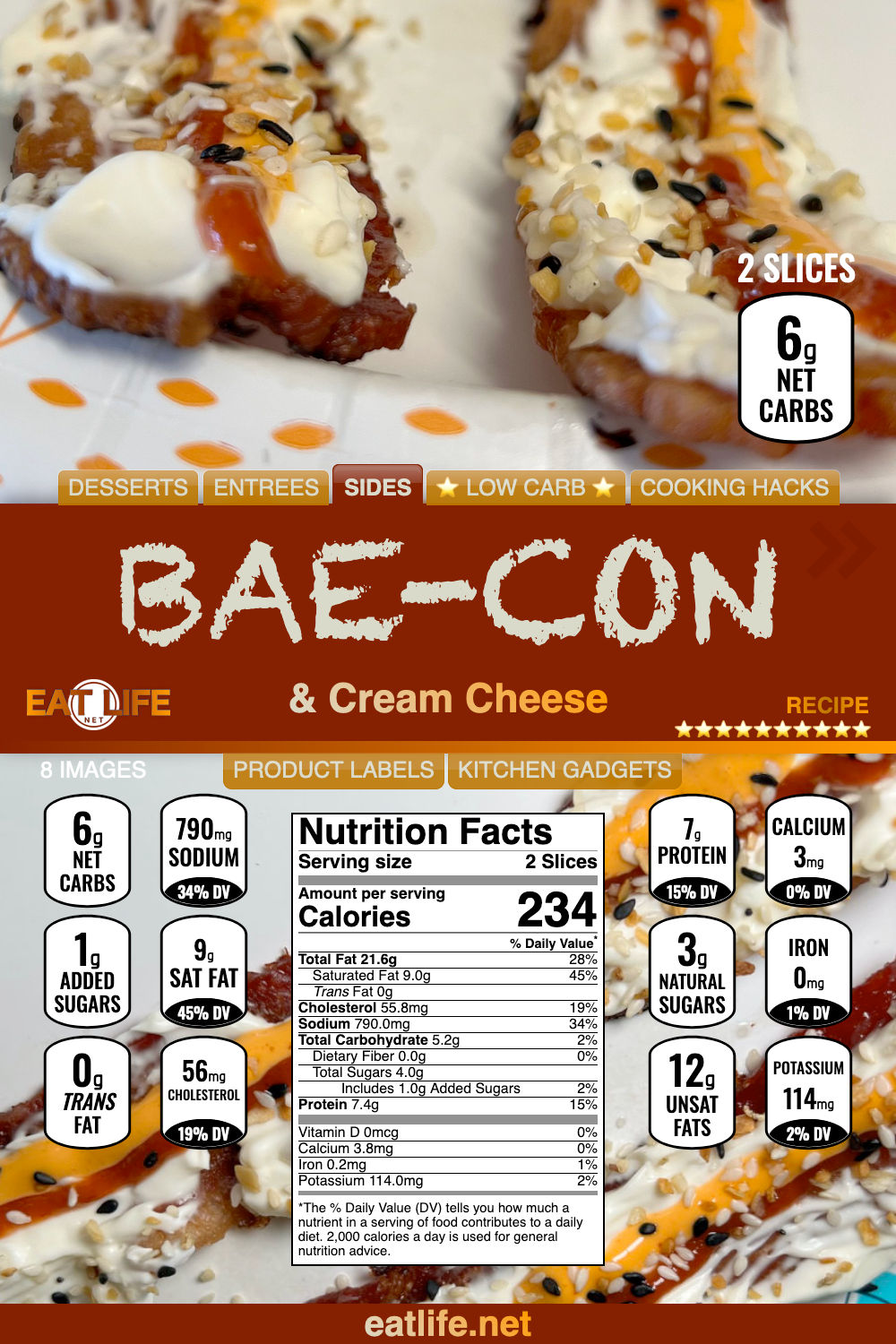 BAE-con and Cream Cheese