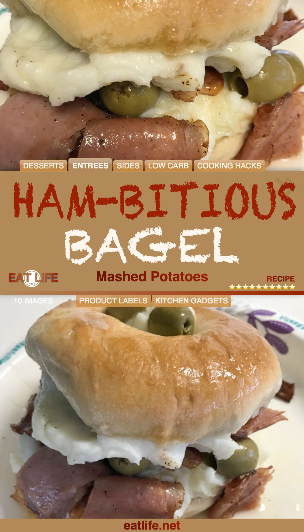 Ham-bitious Bagel