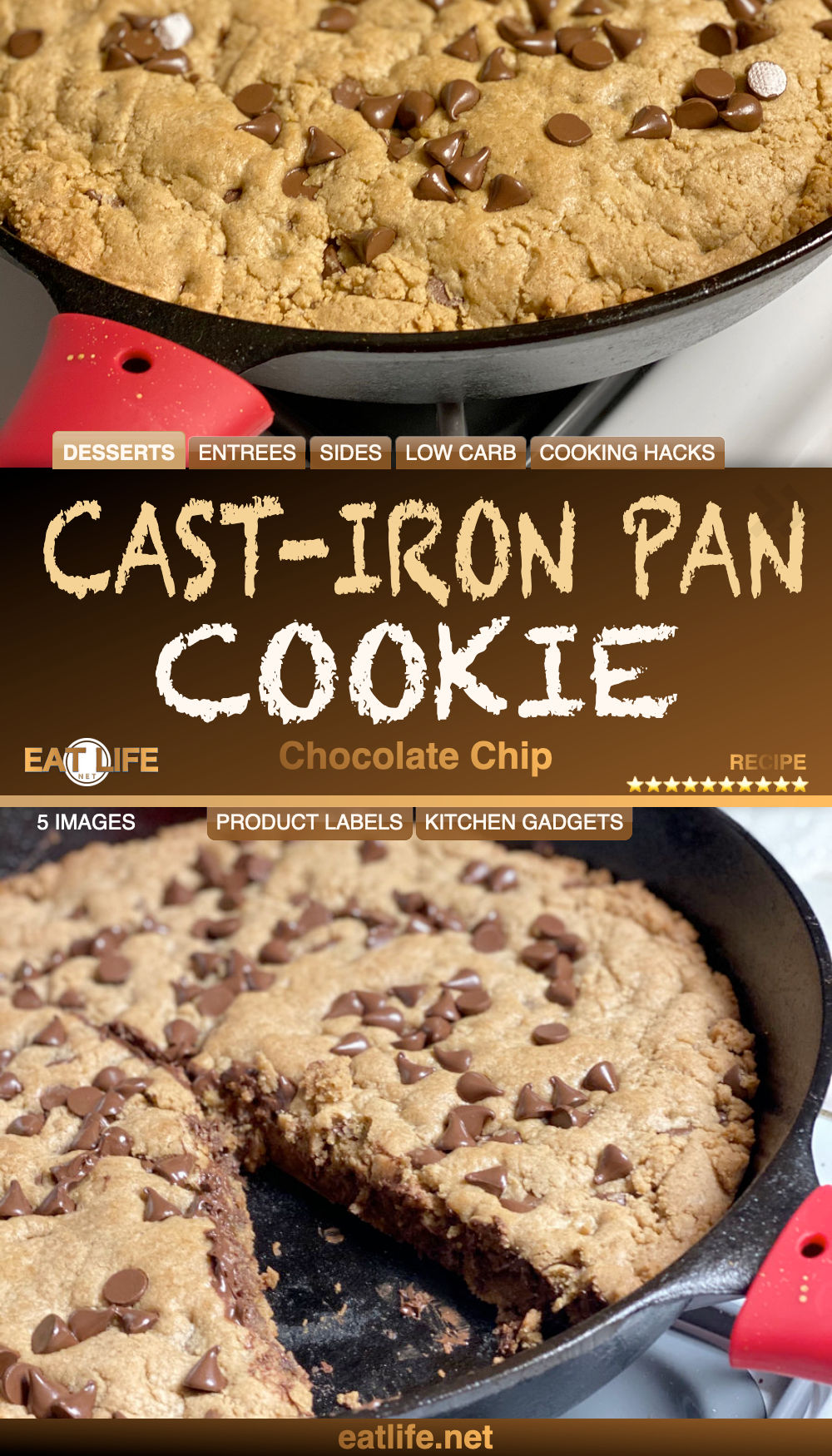 Cast-Iron Pan Cookie