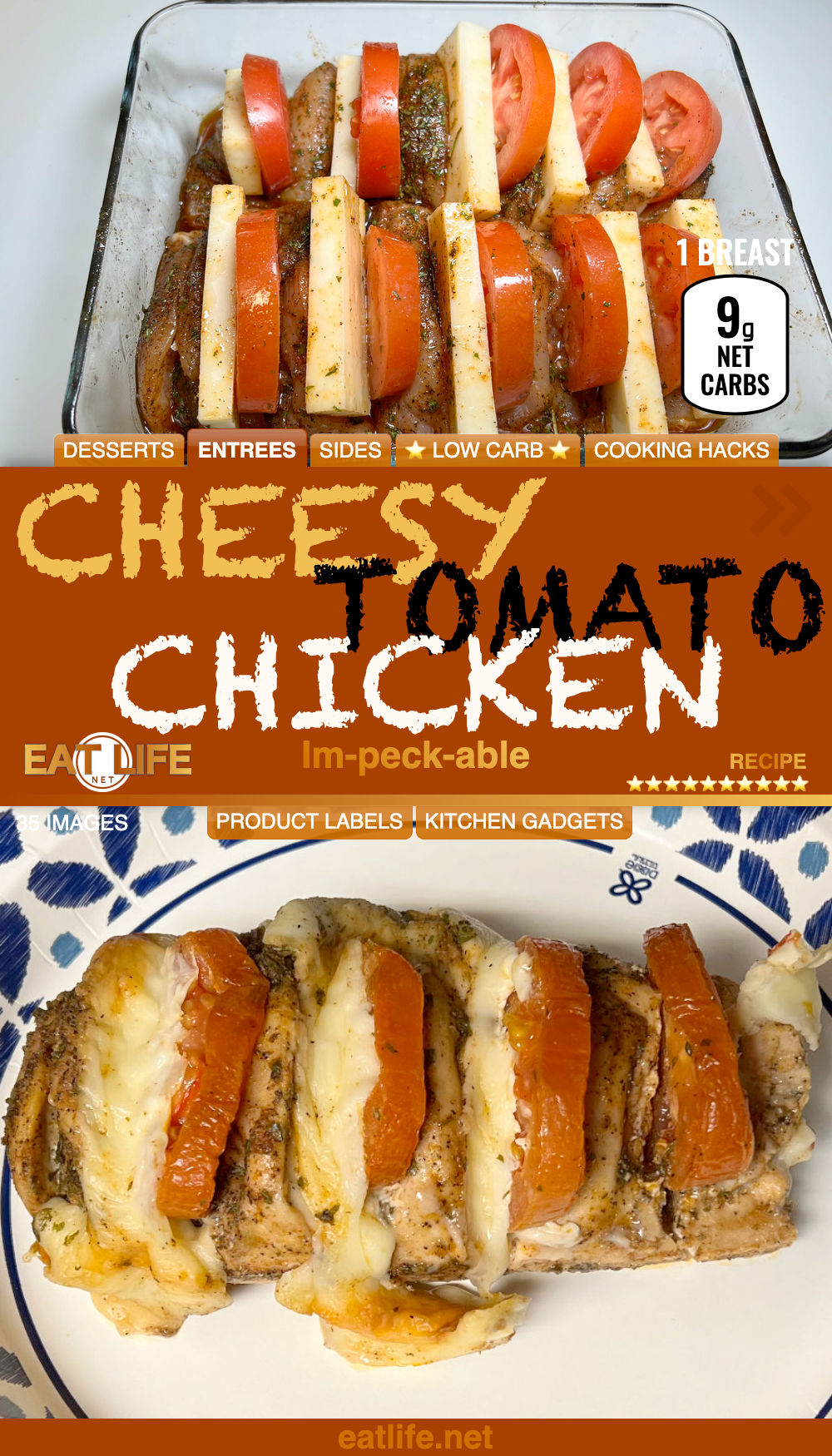 Cheesy Tomato Chicken
