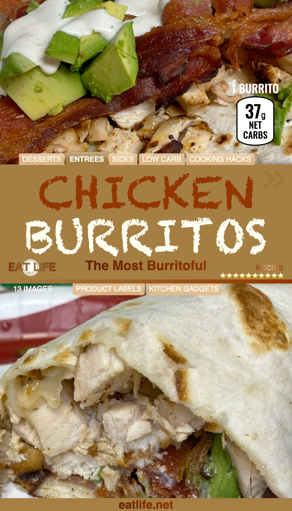 Chicken Burritos