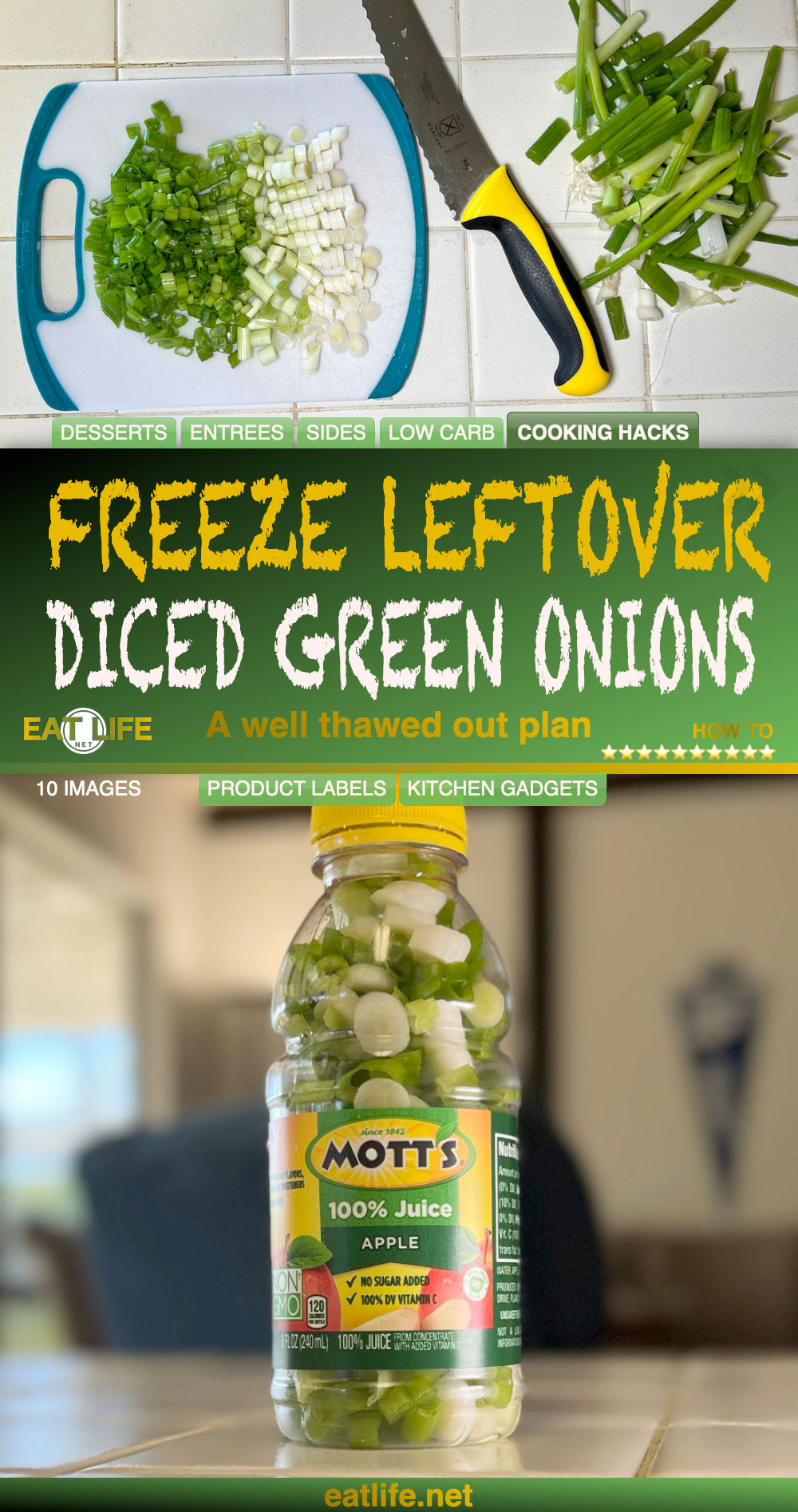 Freeze Diced Green Onions
