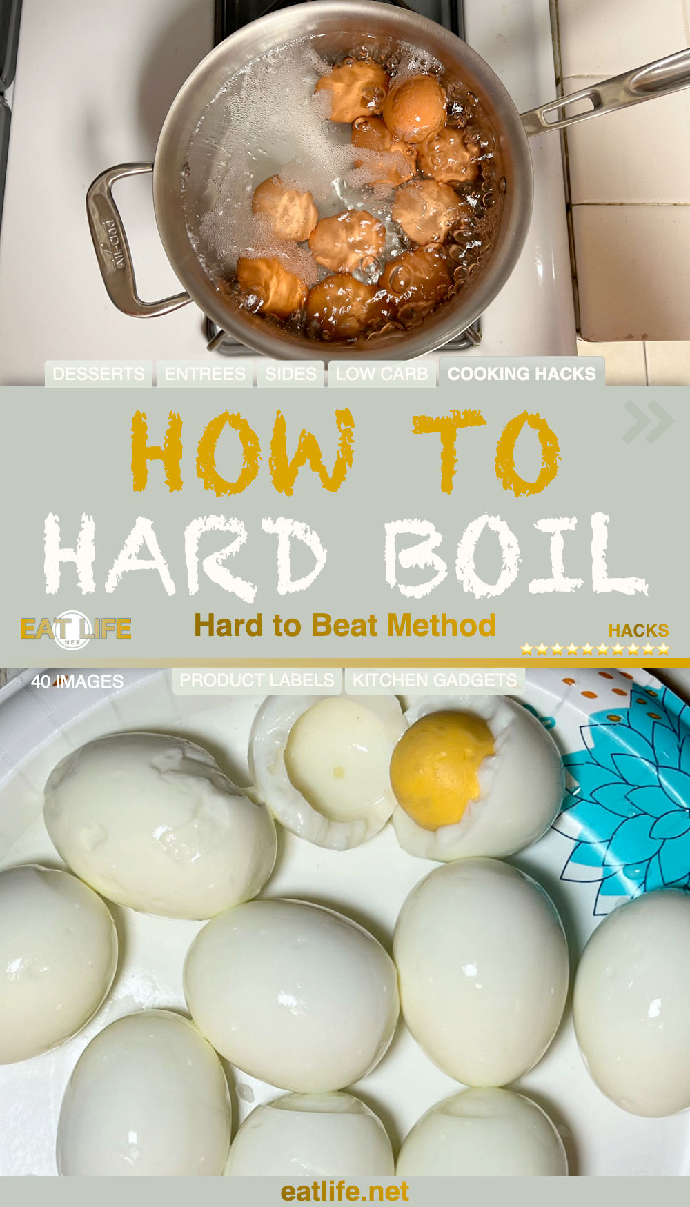 Hard Boil Eggs