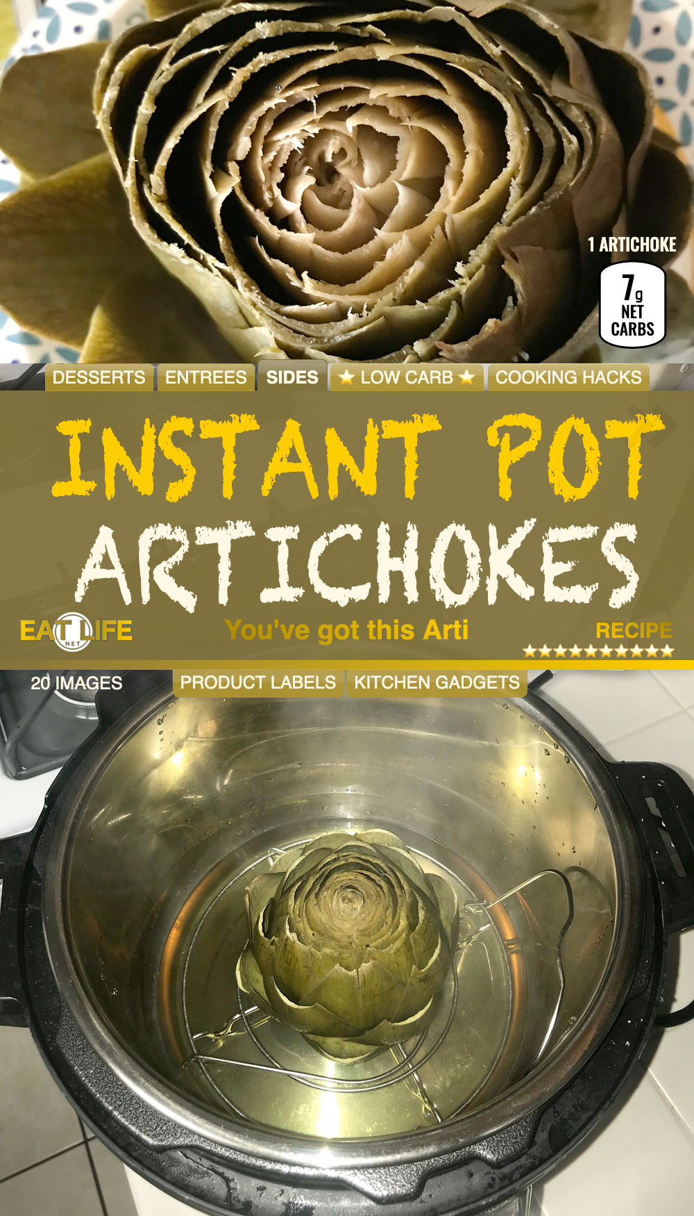 Instant Pot Artichokes