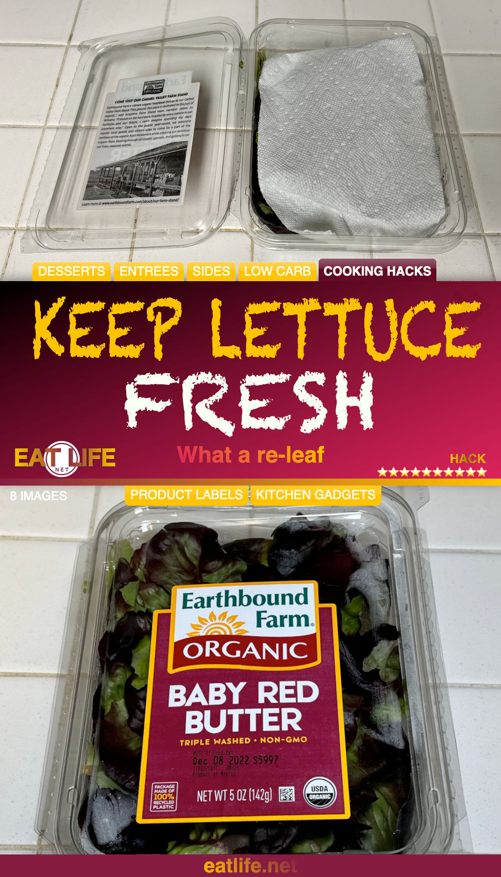 Keep Lettuce Fresh Longer