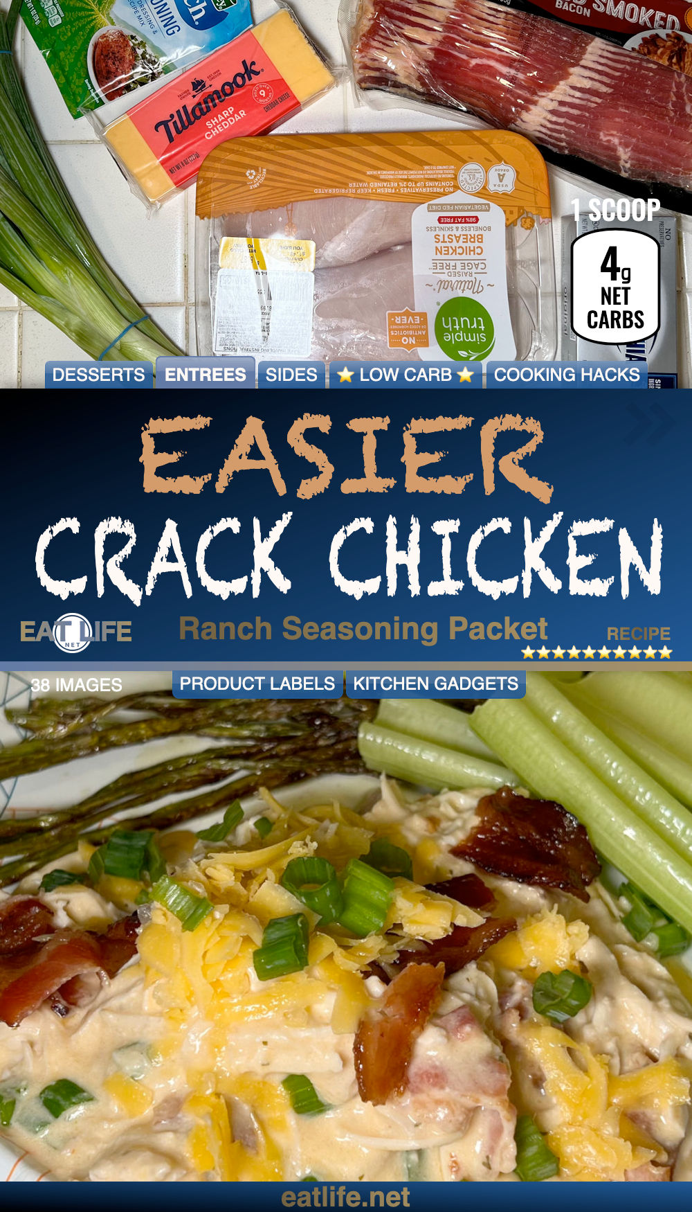 Easier Crack Chicken