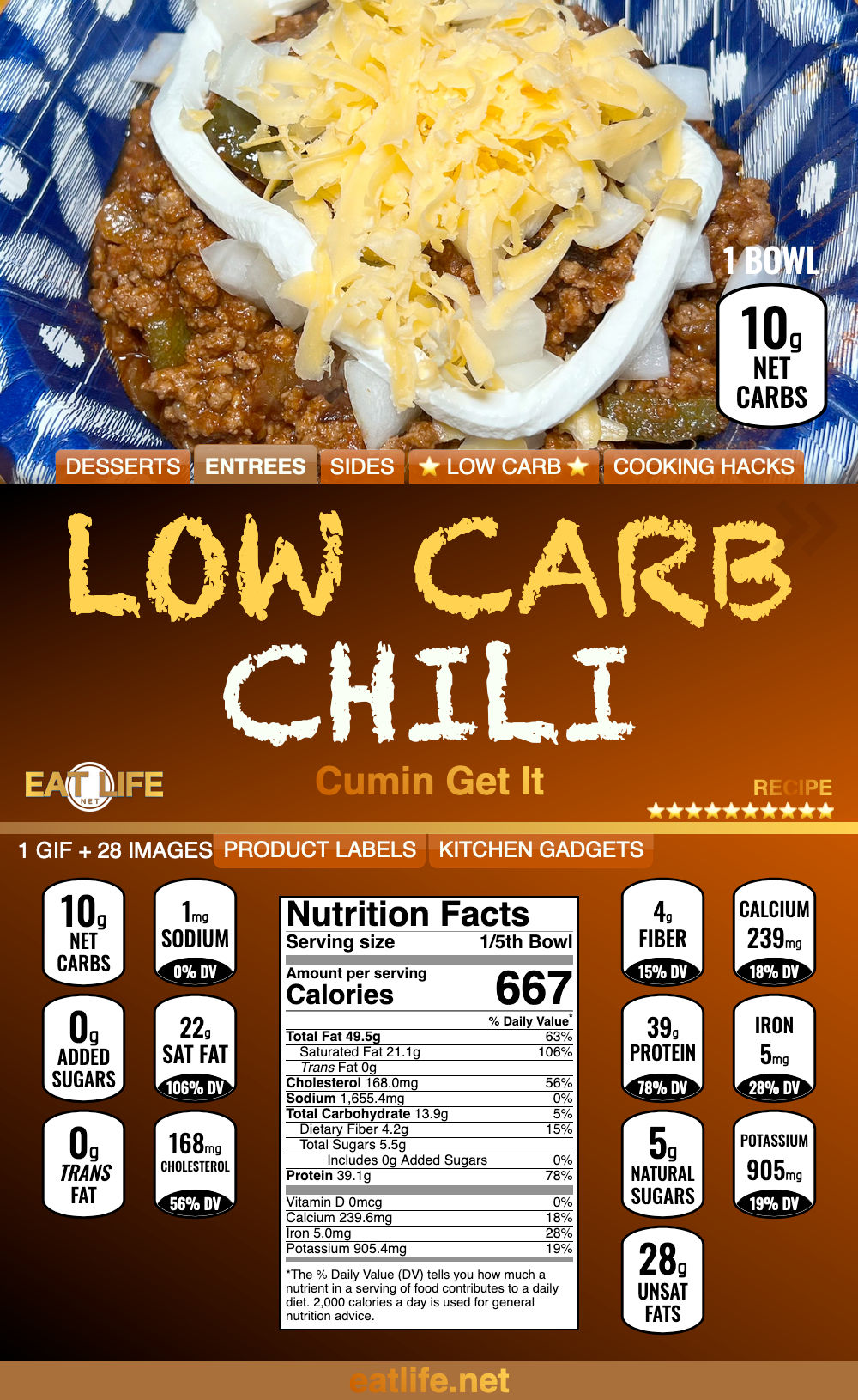 Low Carb Chili