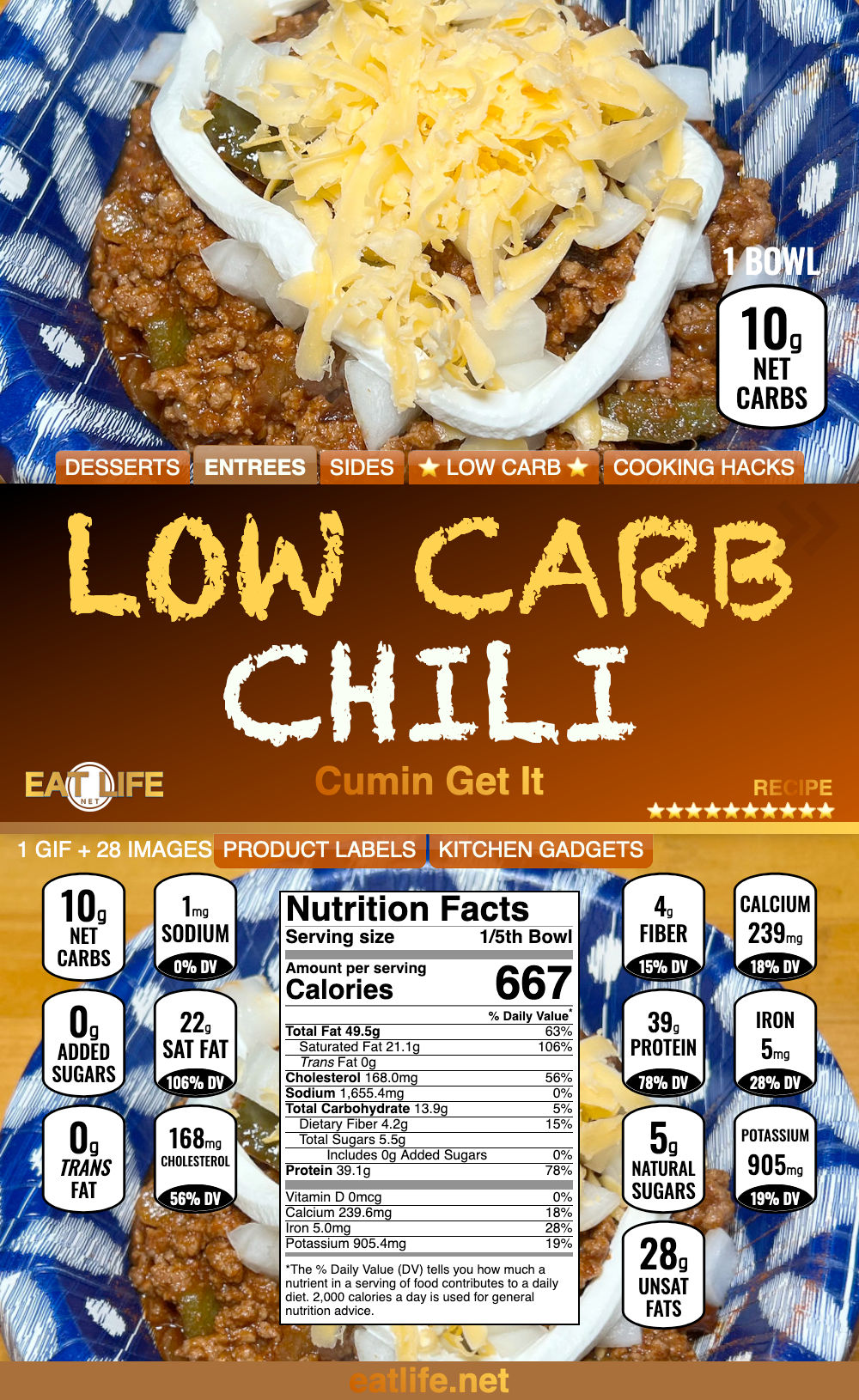Low Carb Chili