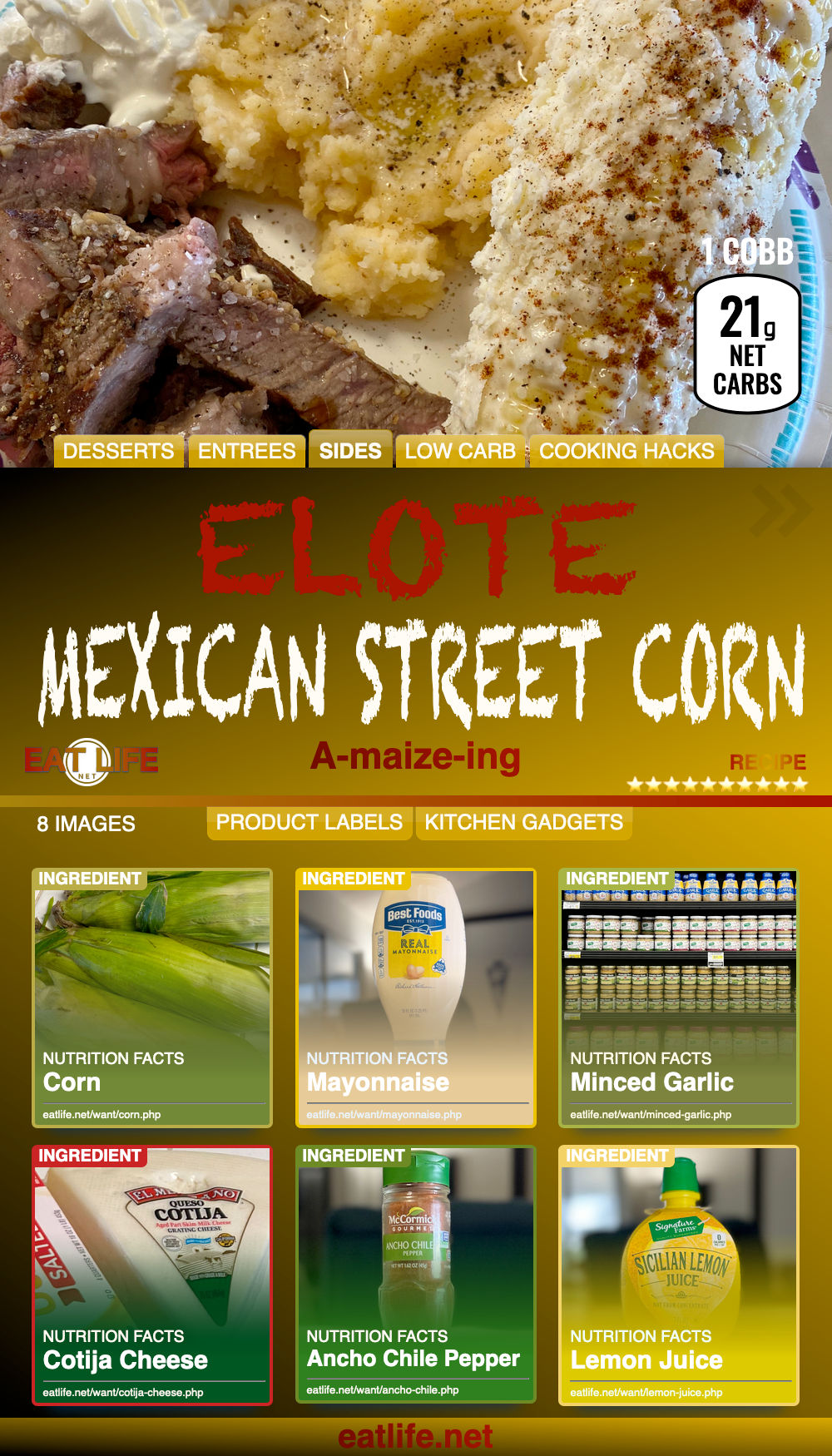 Elote Mexican Street Corn