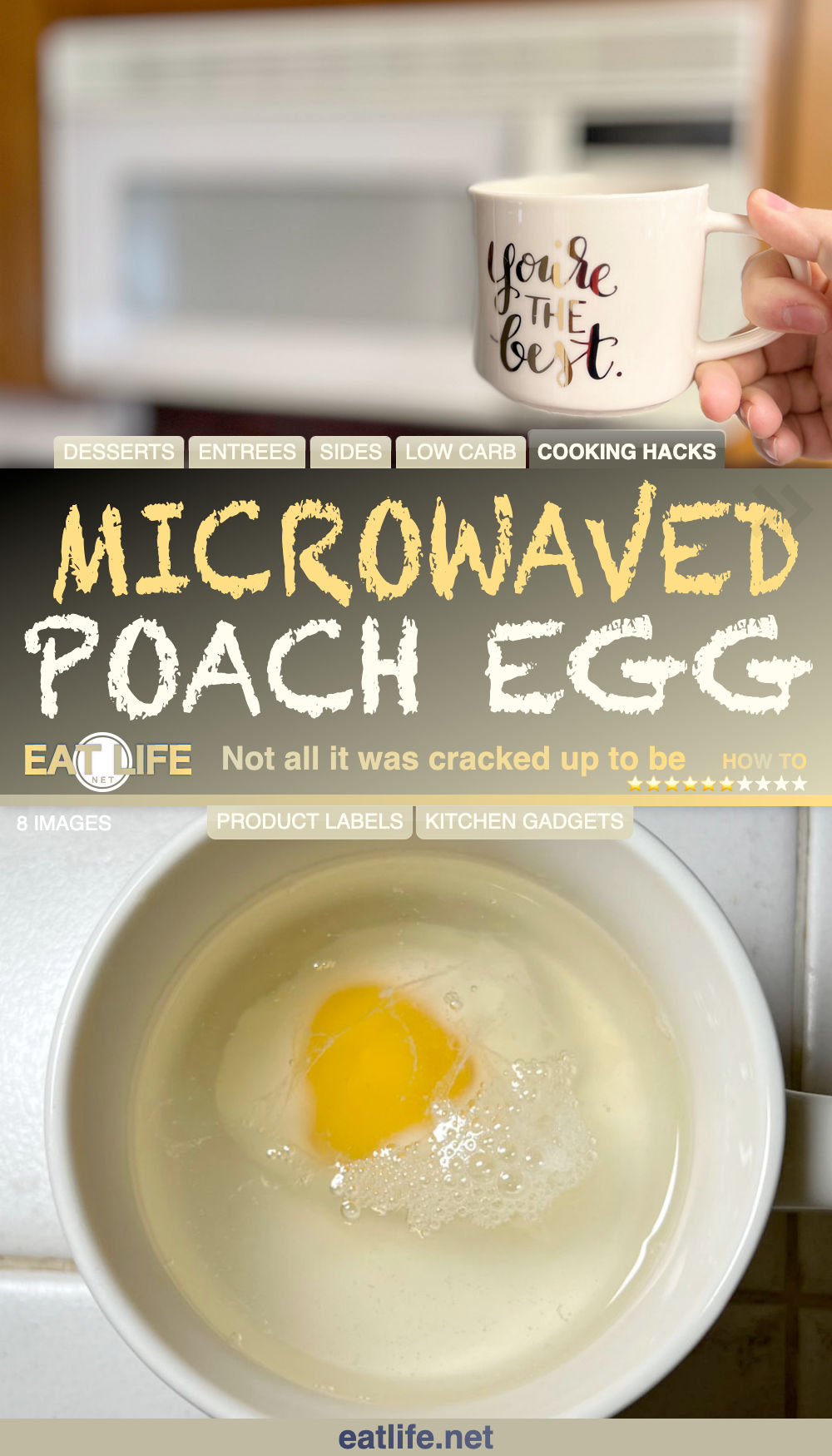 Poach Eggs in Microwave 
