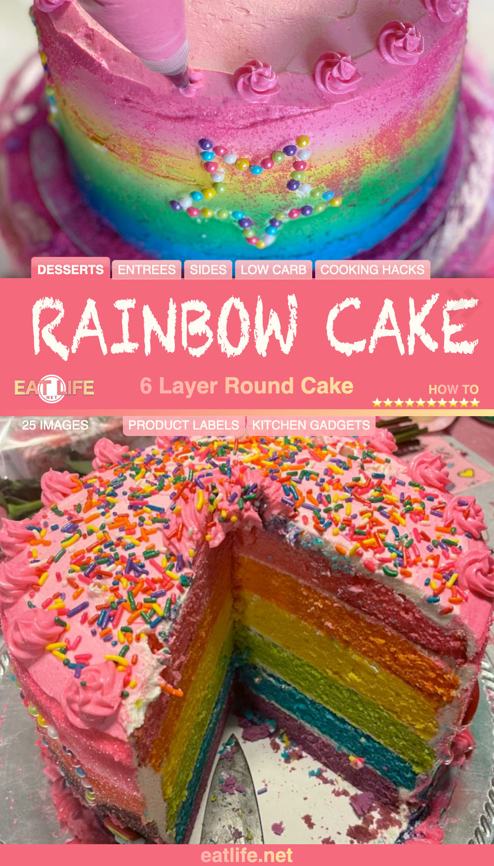 Rainbow Cake