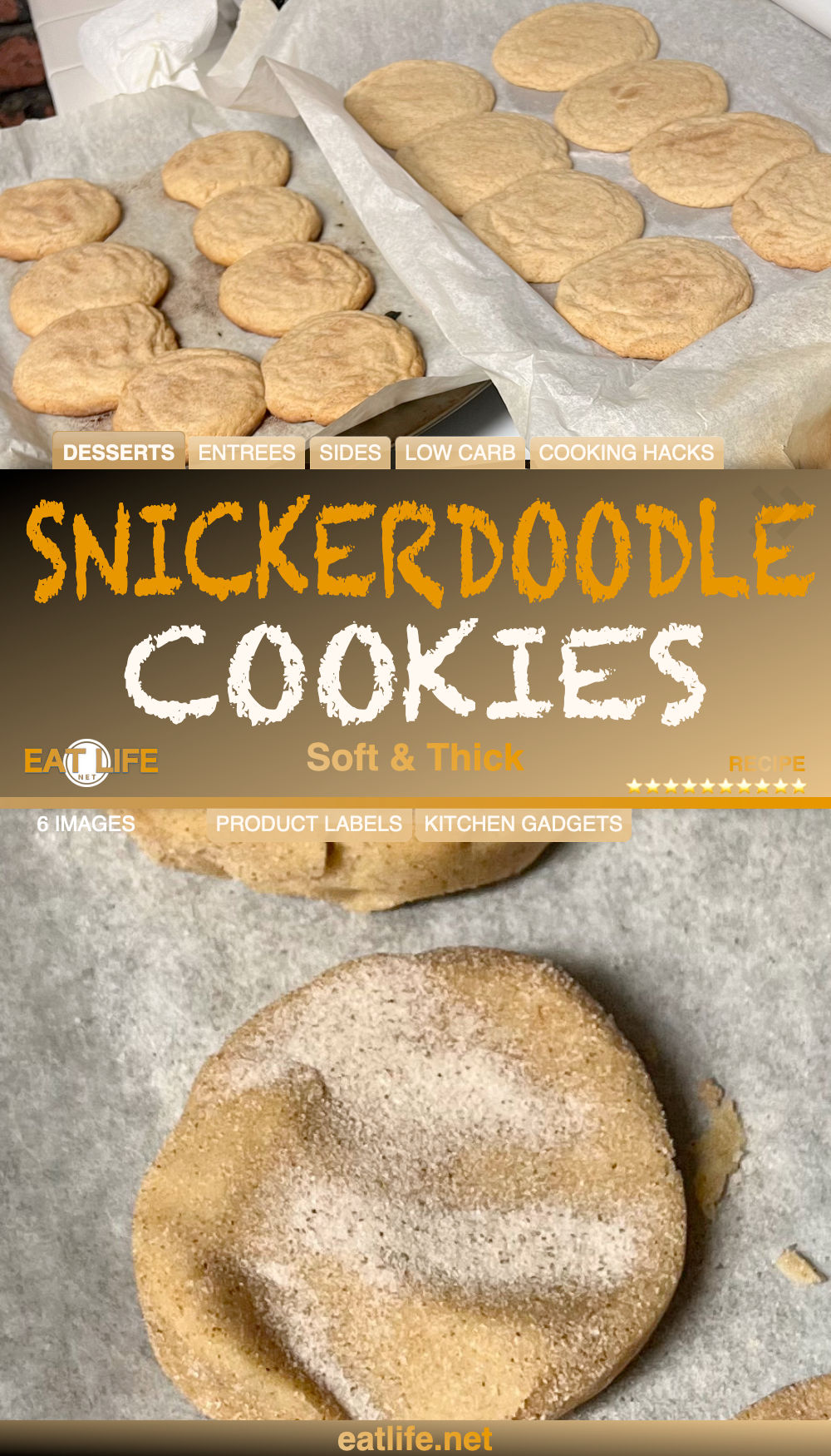 Snickerdoodle Cookies