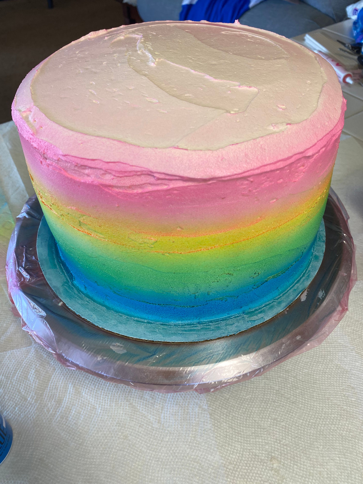 Rainbow Cake Blue Color Mist