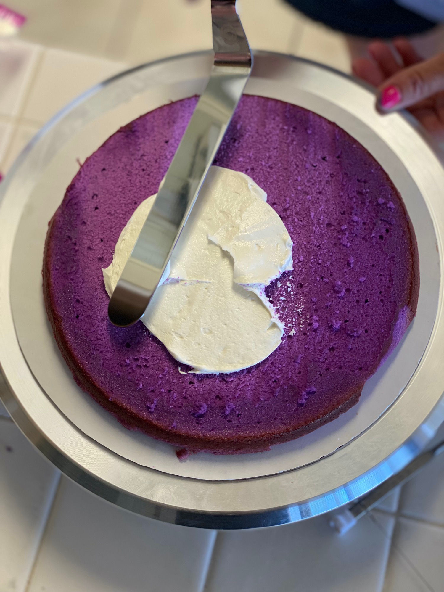 Rainbow Cake Layer Purple