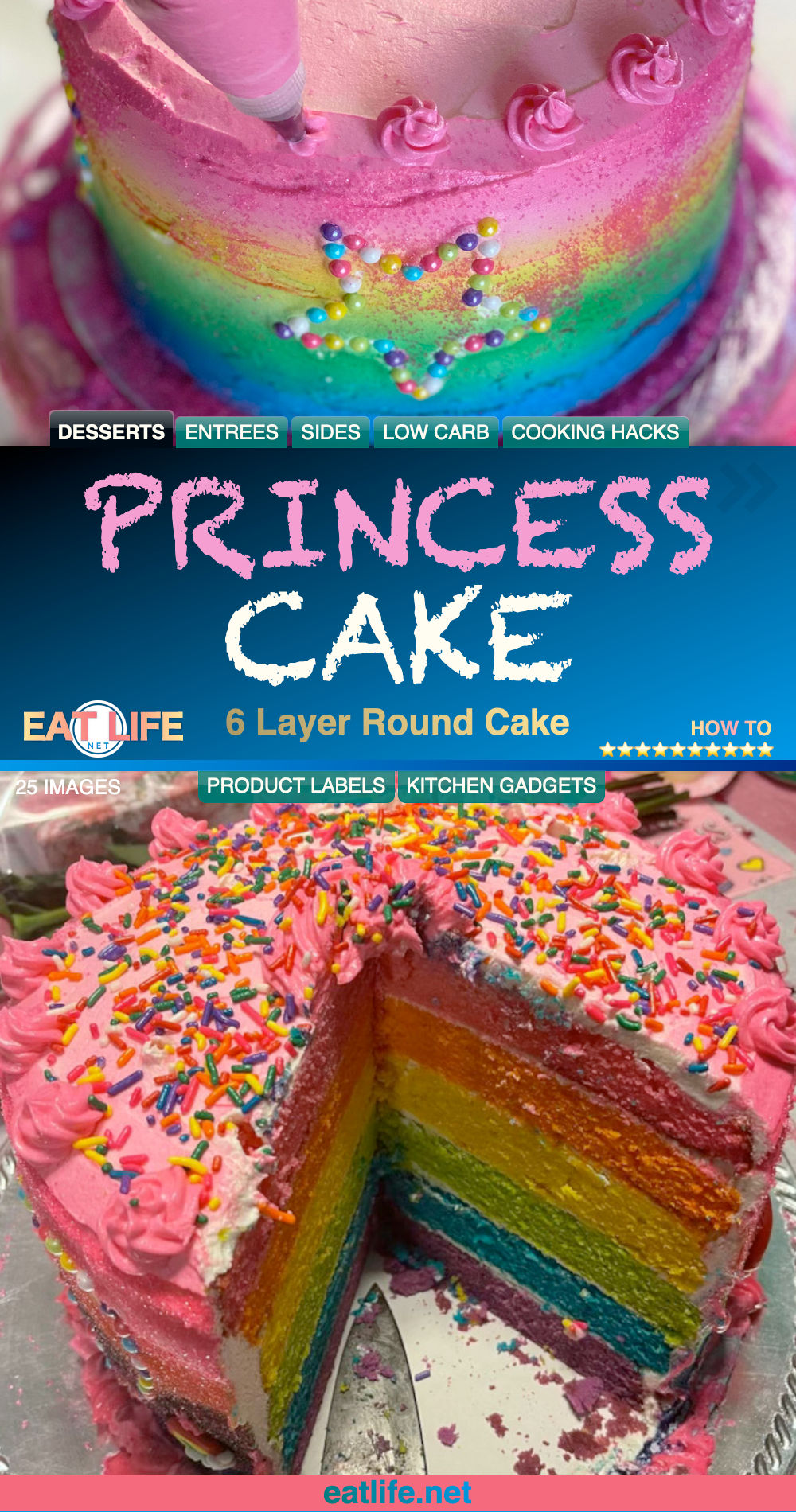 Rainbow Cake