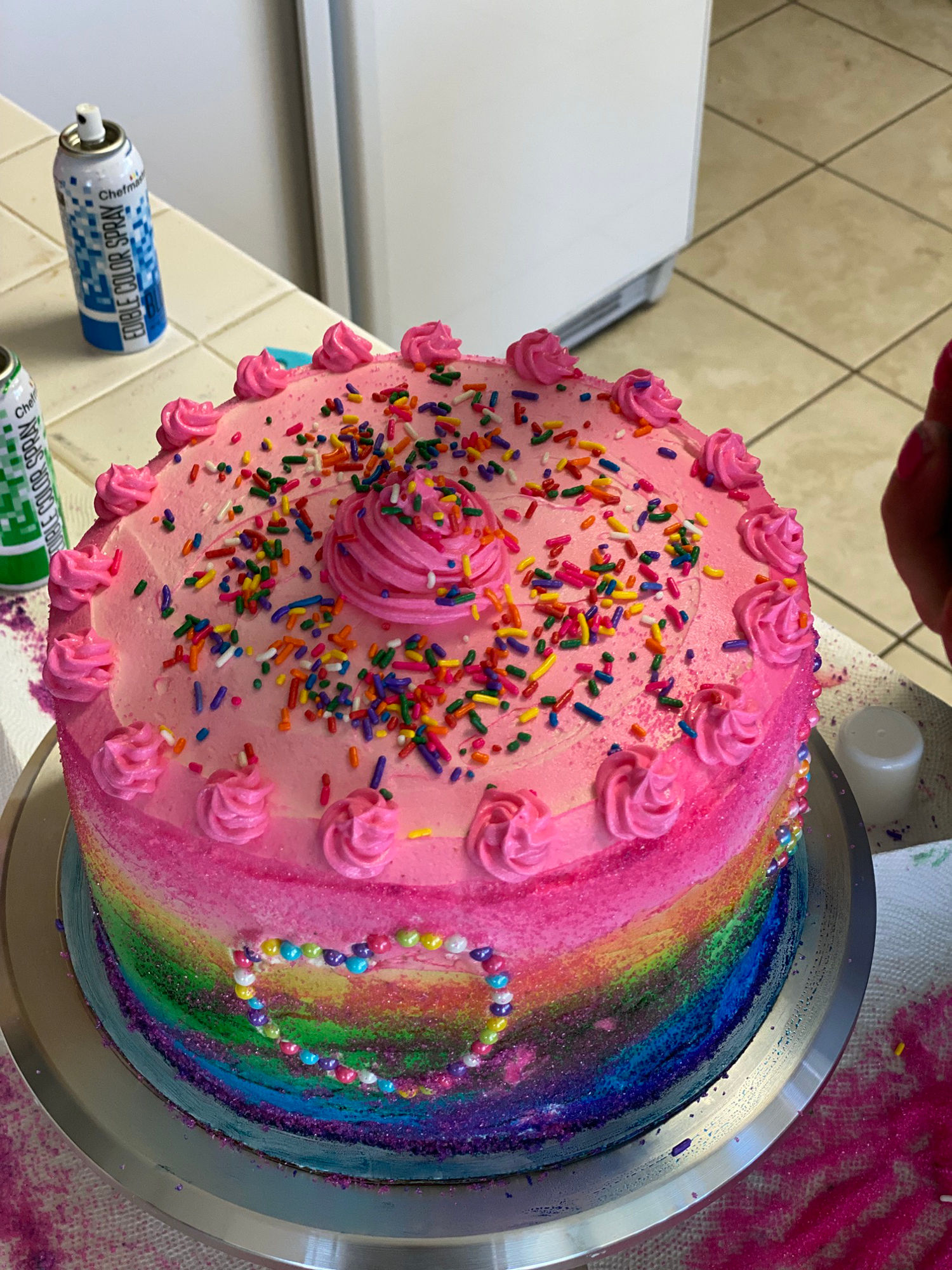 Rainbow Cake Sprinkles