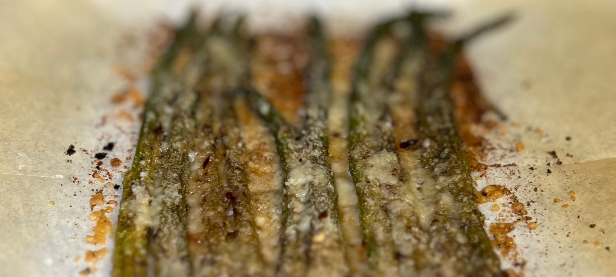 Roasted Asparagus Close Up