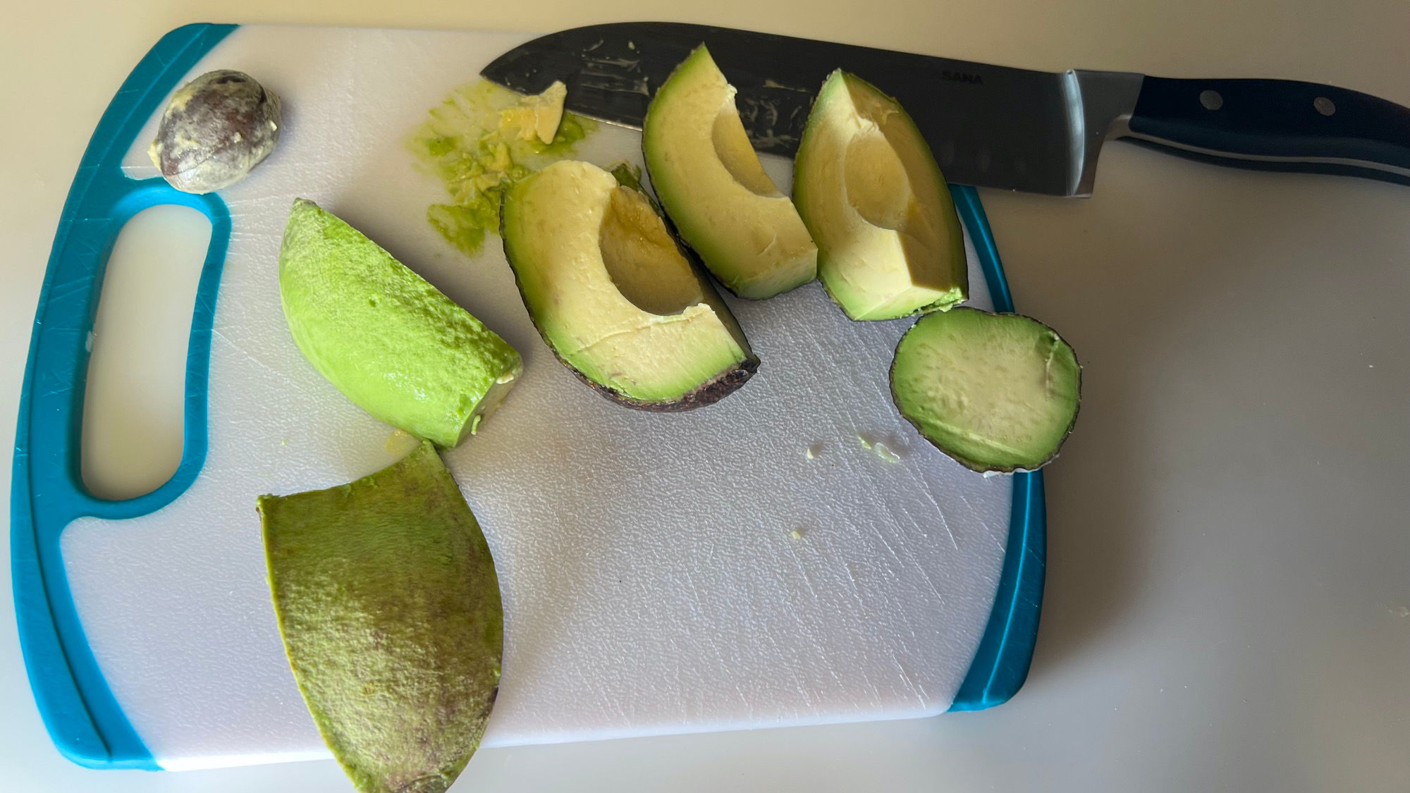 Peel off Skin Slice Avocado Peel off Skin